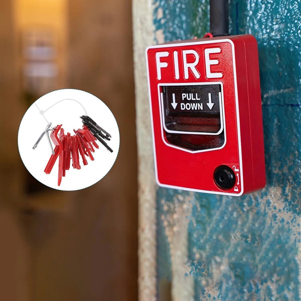 19pcs Fire Alarm Call Point Test Keys for System Reset and Maintenance