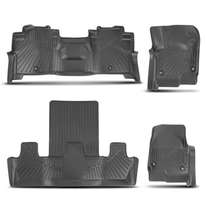 Set of 3 Rubber Floor Mats for Ford Expedition Max