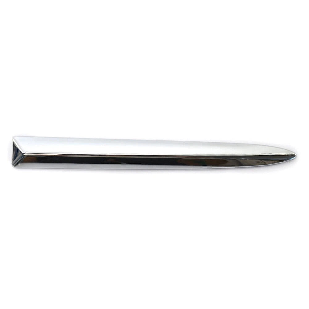 Front Bumper Upper Molding Trim for Fiat 500 (2007–2015) Chrome Left Side