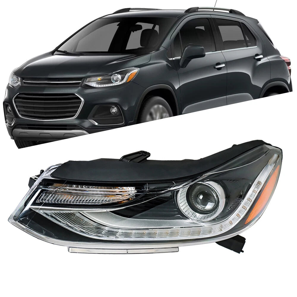 Driver Side Projector Headlight for Chevy Trax (2017–2019) LED DRL