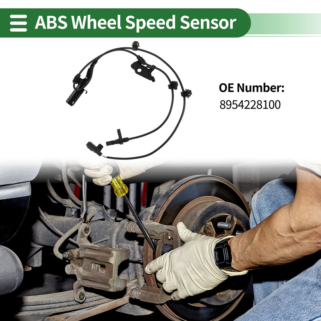 ABS Wheel Speed Sensor Front Right Replacement for Toyota Previa (2006–2019)