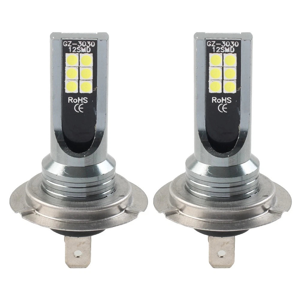 2Pcs H7 LED Headlight Bulbs for