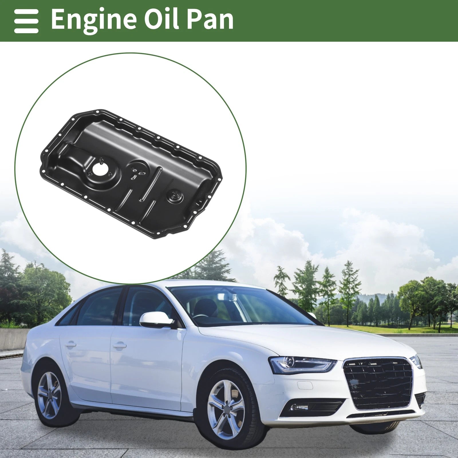 Engine Oil Pan Replacement for Audi A4 (2007–2015)
