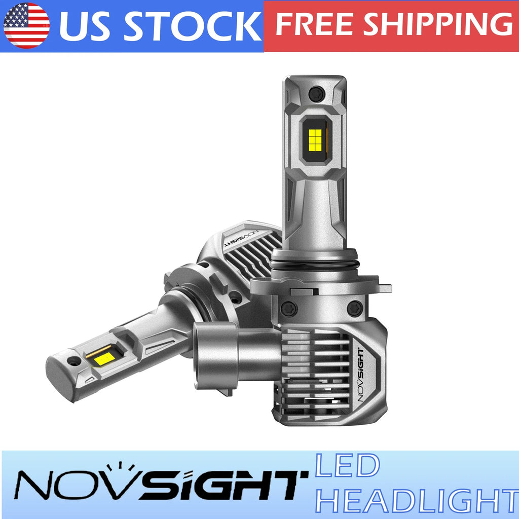 2X 9005 HB3 LED Headlight Bulbs Kit for
