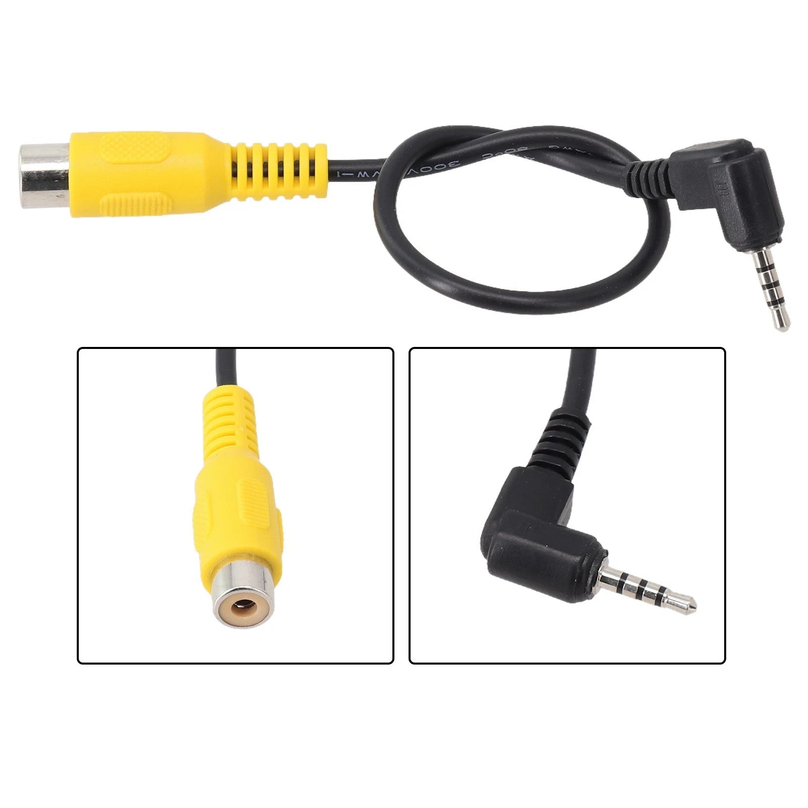 Rear View Reverse Parking Camera Converter Cable for Car Navigation