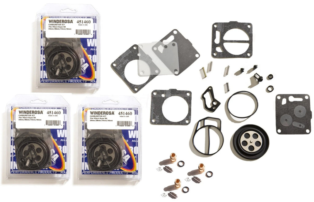 Carburetor Rebuild Kit with Needle Seats for Yamaha SUV 1200 (1999–2004)