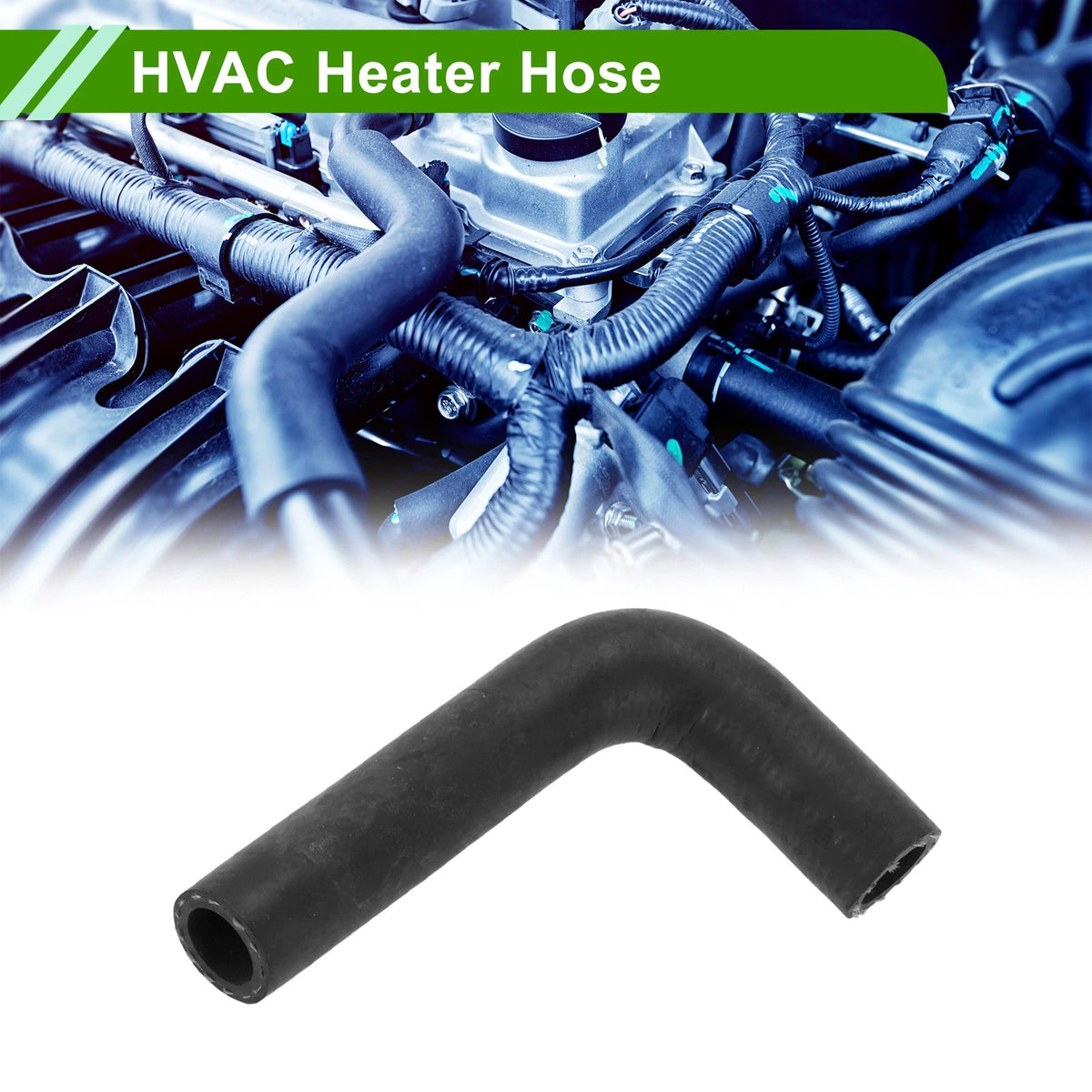 HVAC Heater Hose Replacement for Toyota Camry 2.2L (1992–1996) Rubber