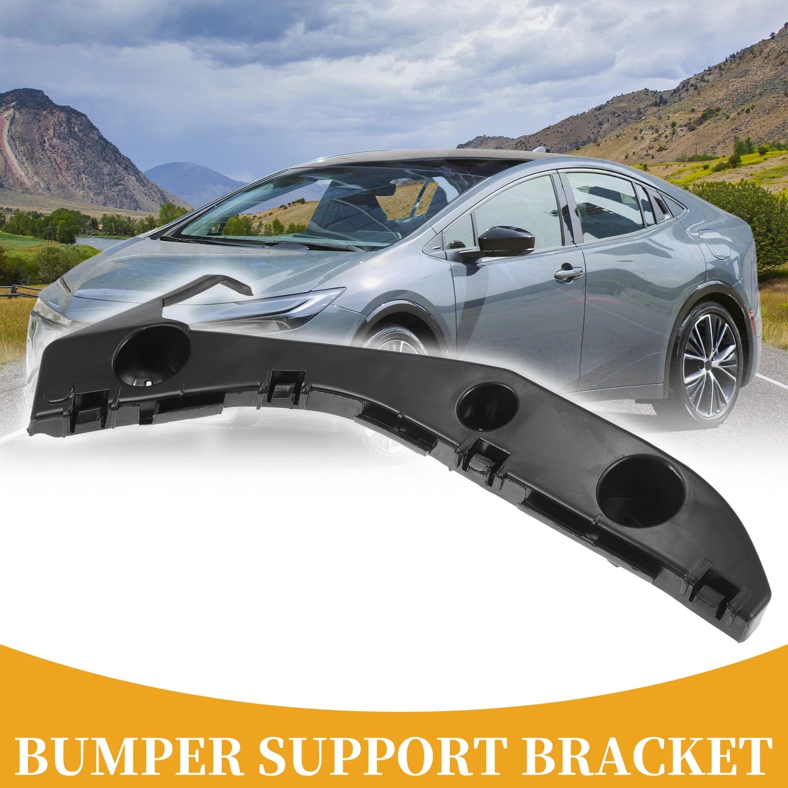 RH Front Bumper Support Bracket for Toyota Prius (2004–2009)