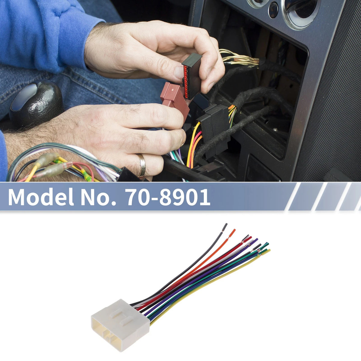 Car Stereo CD Player Wiring Harness Set for Suzuki Esteem (2001–2002)