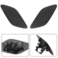 2X Black Headlight Washer Nozzle Cover Cap for BMW 3 Series E92 E93