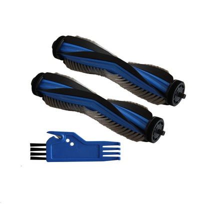 2X Main Brushes + 1 Blue Flat Brush for Omni T50 Pro