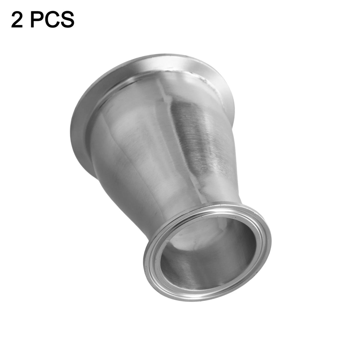 Tri Clamp Ferrule Reducer for High Pressure Systems (Silver Stainless Steel)