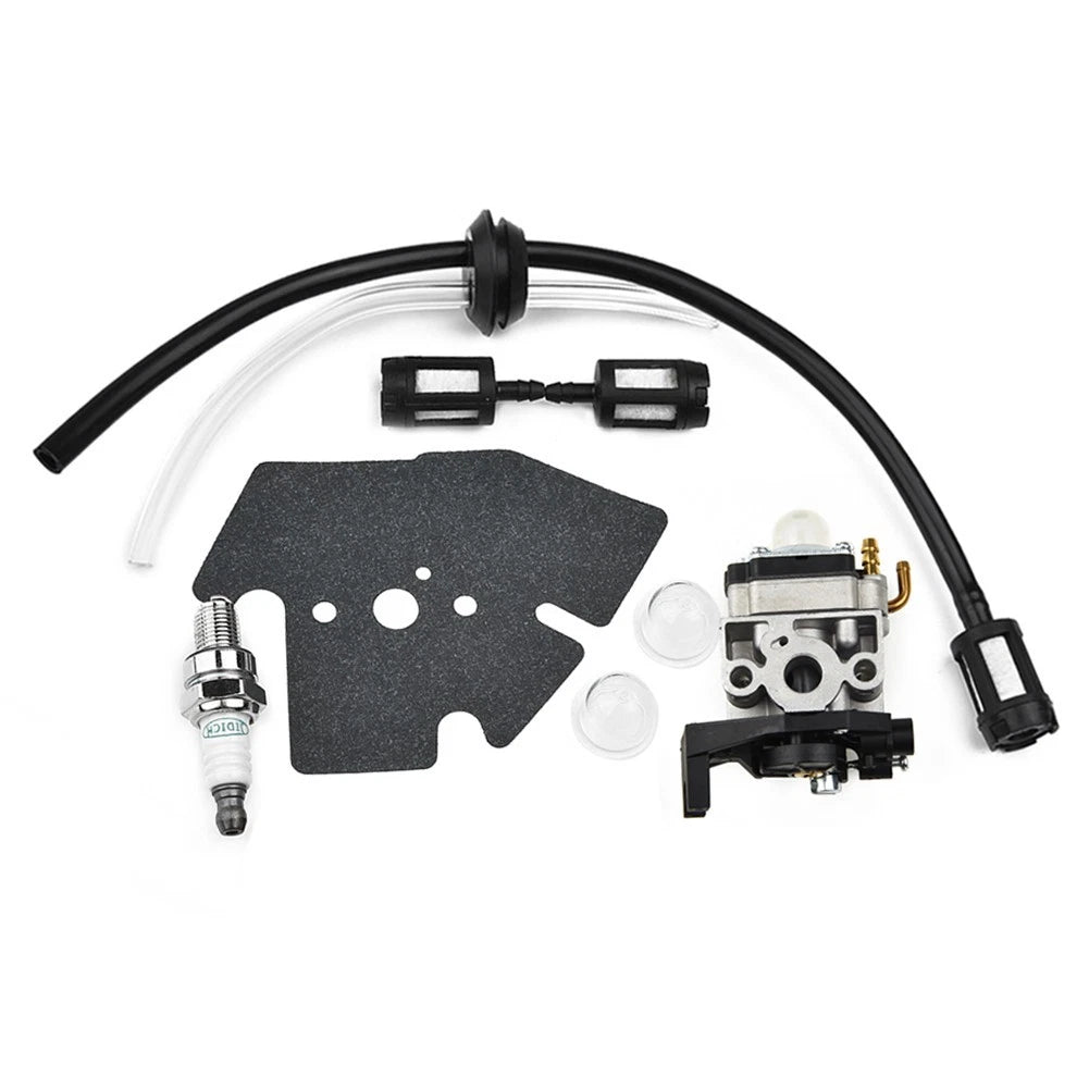 Carburetor for Honda GX25 GX35 (Includes Gasket, Spark Plug, Fuel Filters)