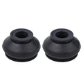 2X Black Dust Boot Covers for Ball Joint (Universal Fit)