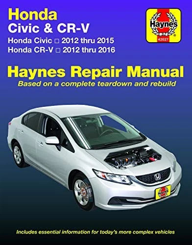 Workshop Manual for Honda Civic & CR-V (2012–2016)