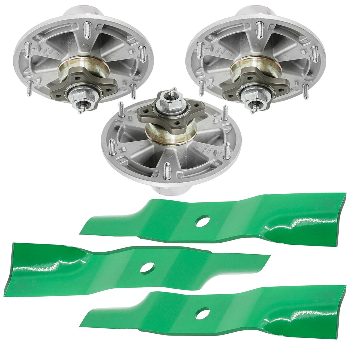 Deck Spindle and Blade Replacement for John Deere Z510A Z710A (2010–2018)