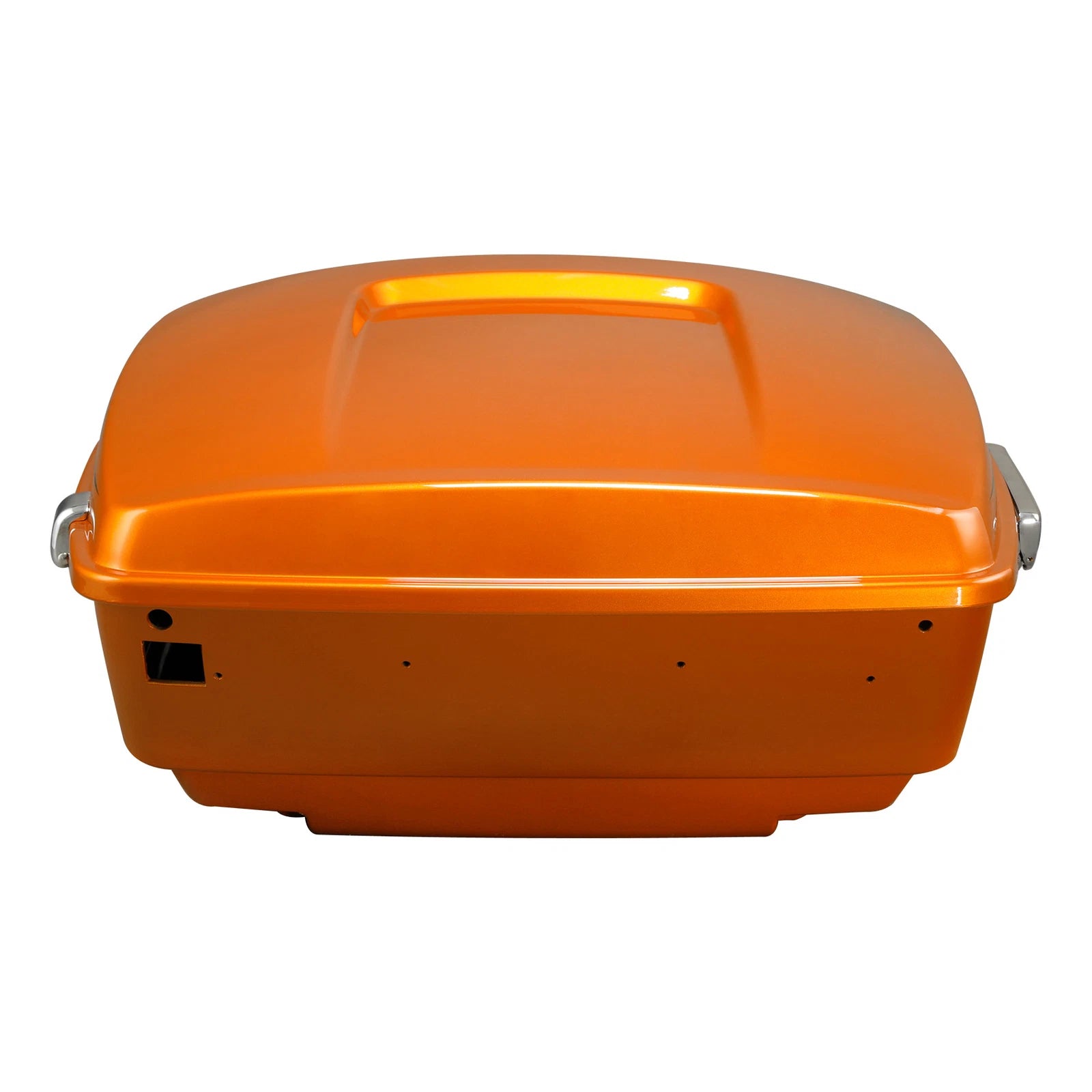 King Trunk for Harley Electra Glide (2014–2025) Scorched Orange/Black Denim