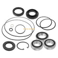 Rear Left Axle Wheel & Brake Drum Bearings Seals Kit for Honda Rancher 350 400 (2000–2006)