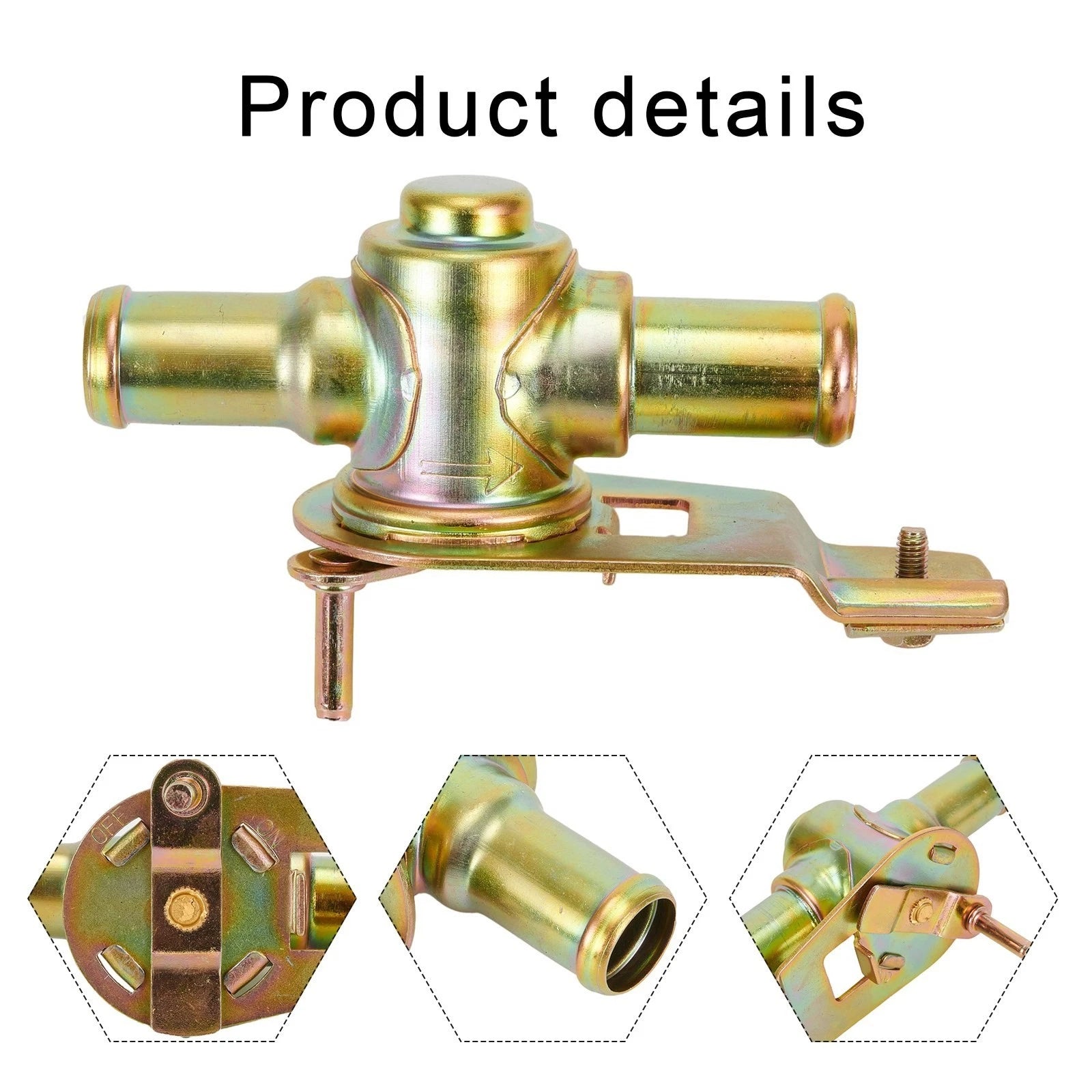 Heater Tap Valve for Hot Rod (16mm, 5/8") Inline Cable Type