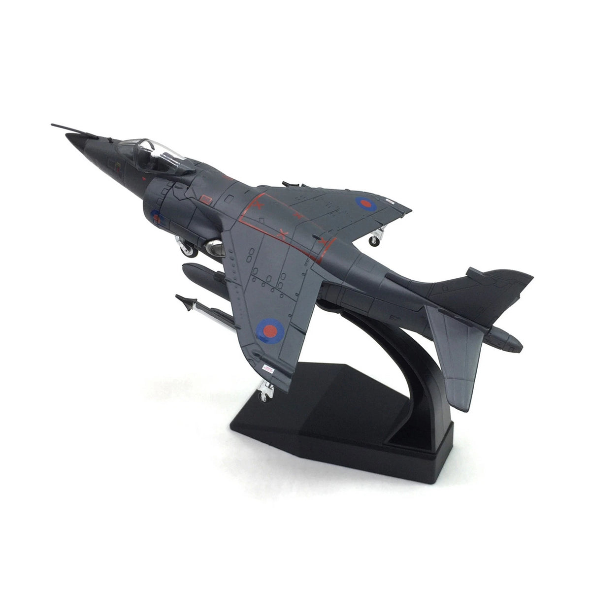 1/72 Sea Harrier Jet Model for UK Air Force (1982)
