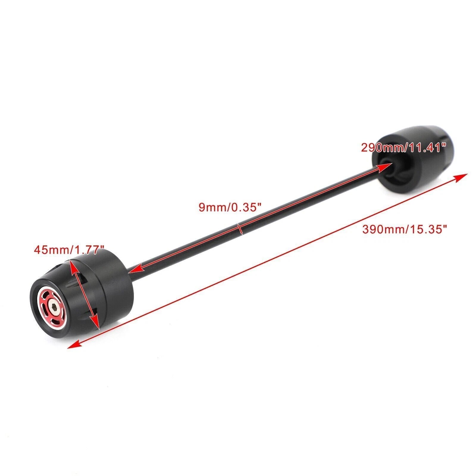 Rear Axle Slider Wheel Protector for Ducati Scrambler 400 803 1100 (2015–2023)
