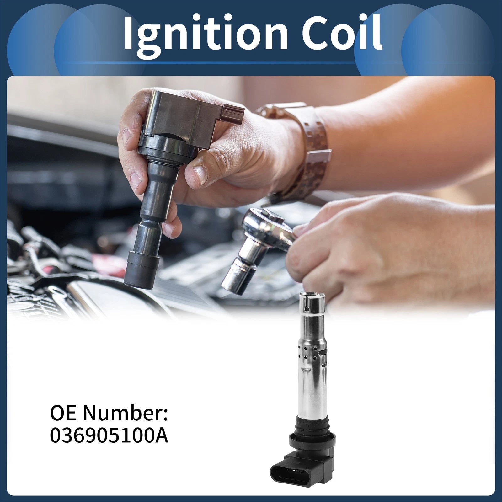 Ignition Coil Pack No.036905100A for Audi A3 (2006–2013)