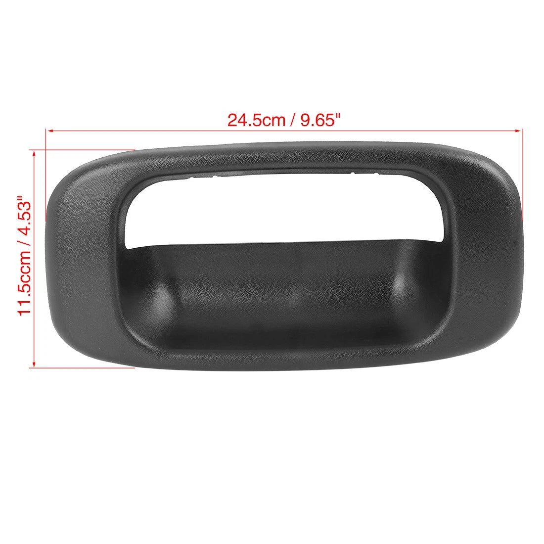 Tailgate Handle Bezel Trim Rear Door Handle Replacement for Chevy Silverado (1999–2006)