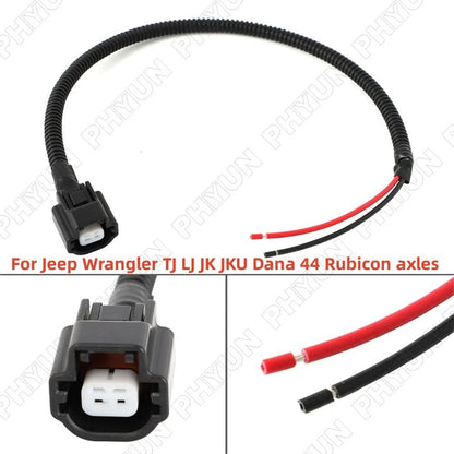 2Pcs Electric Locker Wire Pigtail for Jeep Wrangler JK JKU (P5155359)