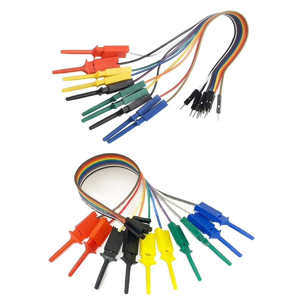 Set of 20 Logic Analyzer Test Hook Clips for Circuit Testing