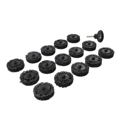 15pcs 2 Inch Poly Strip Disc Wheel for Angle Grinder