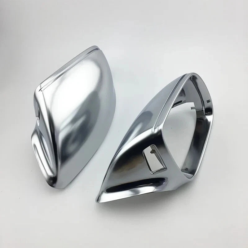 Set of 2 Chrome Side Mirror Cap Covers for Audi Q5 8R (2009–2017)