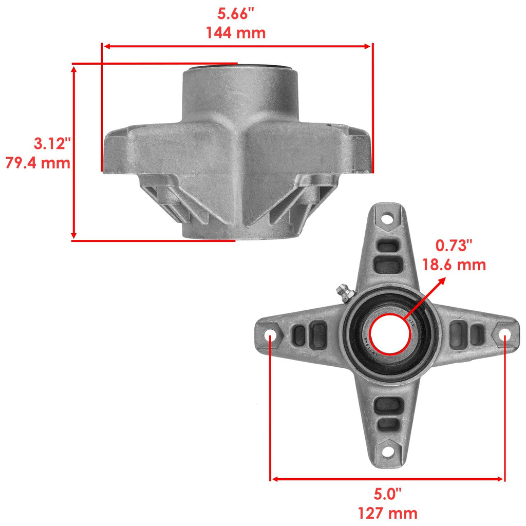 Spindle Assembly Replacement for MTD Cub Cadet (2000–2008)