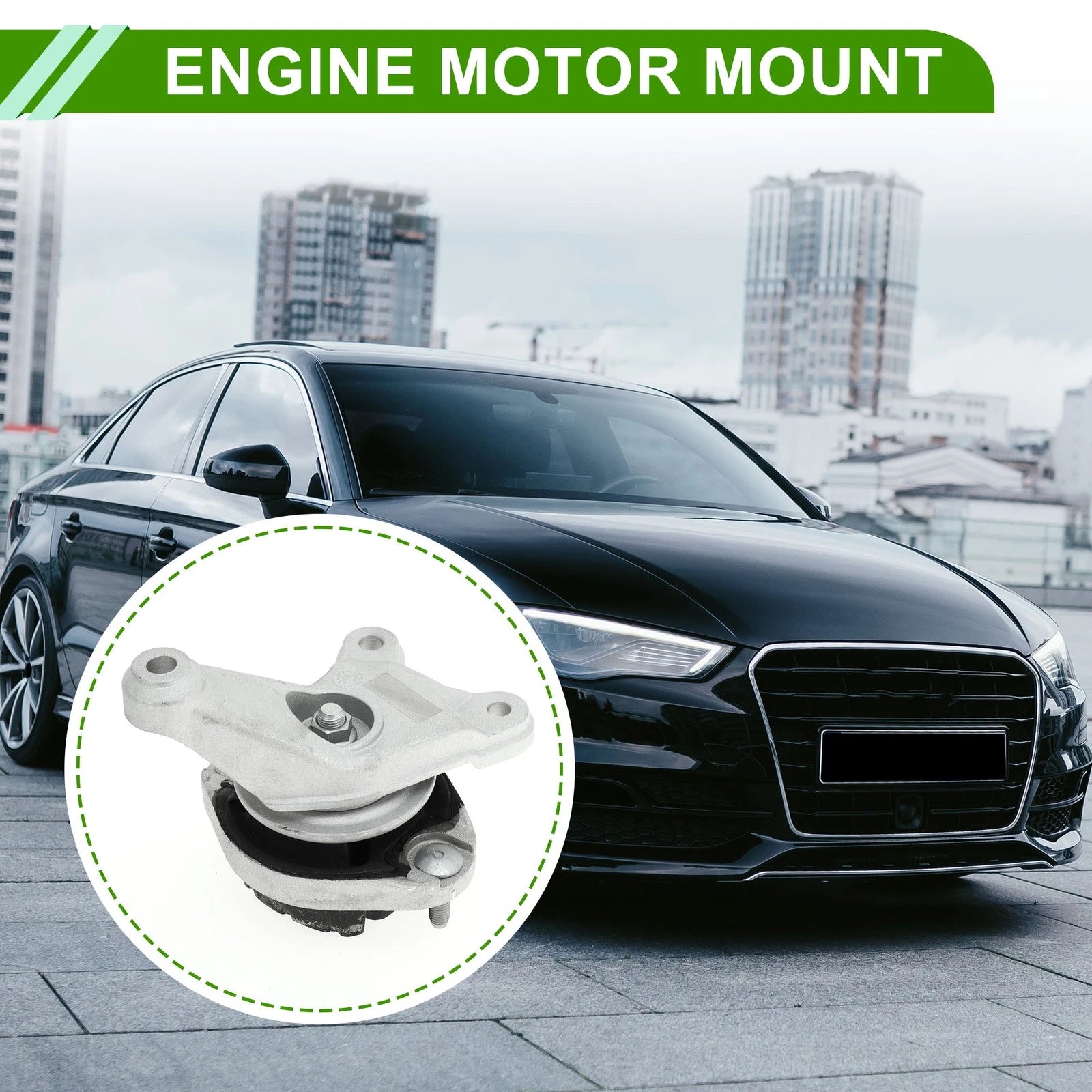 Engine Motor Mount Replacement for Audi A4 2005–2009 2.0T CVT BGB BWE