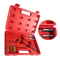 Fuel Injector Cleaning Kit with Diesel Injector Bracket Engine Pipe Brushes 14