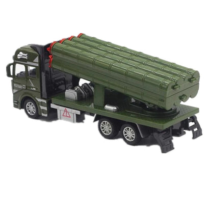 Military Missile Model Car Pull Back Diecast Vehicle