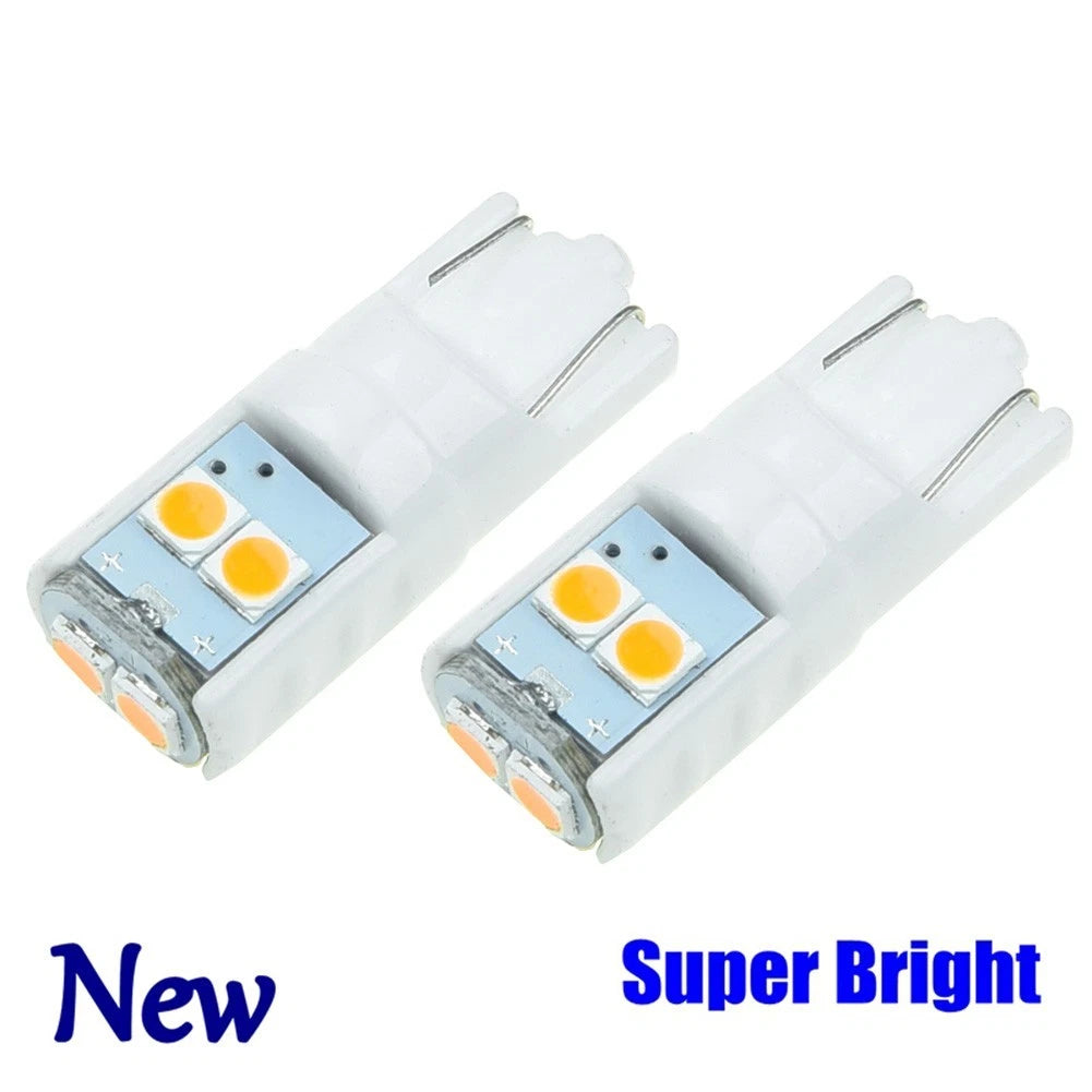 2PCS Bright-Wedge Parking-Steering Side Light Reading Lamp Bulb