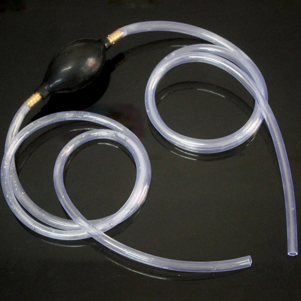 Hand Siphon Pump for Fuel Transfer (Portable Liquid Petrol Tool)