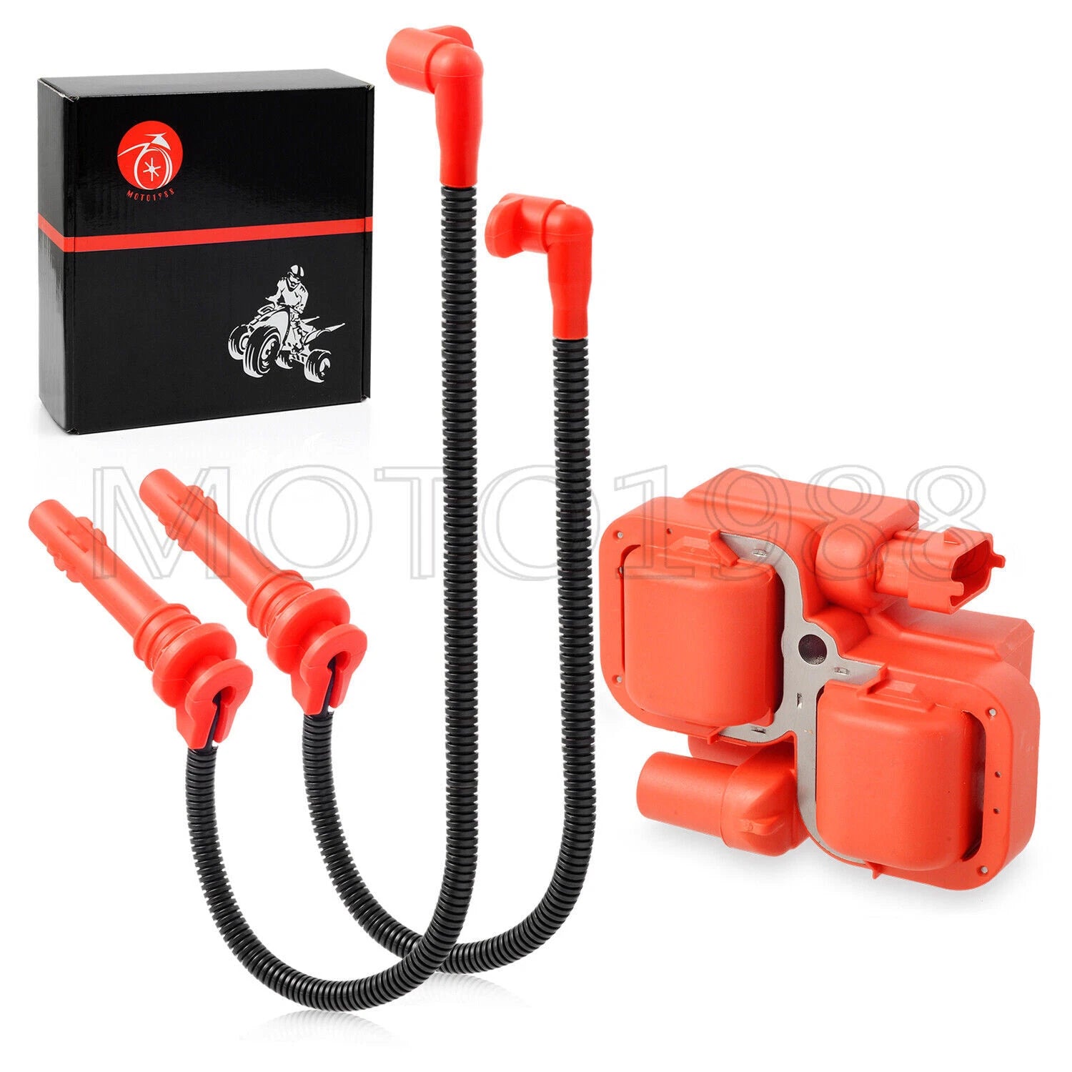 Ignition Coil with Spark Plug Wire Cap for Polaris Ranger XP 1000 (2015–2023)