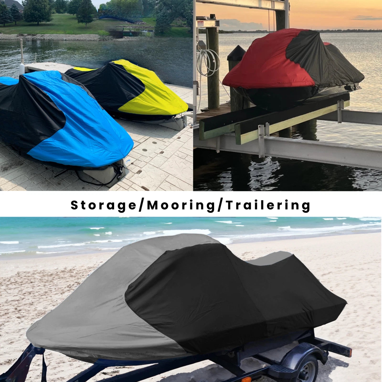 Heavy Duty Jet Ski PWC Cover for Honda Aqua Trax F-12X/F-12 (2002–2006)