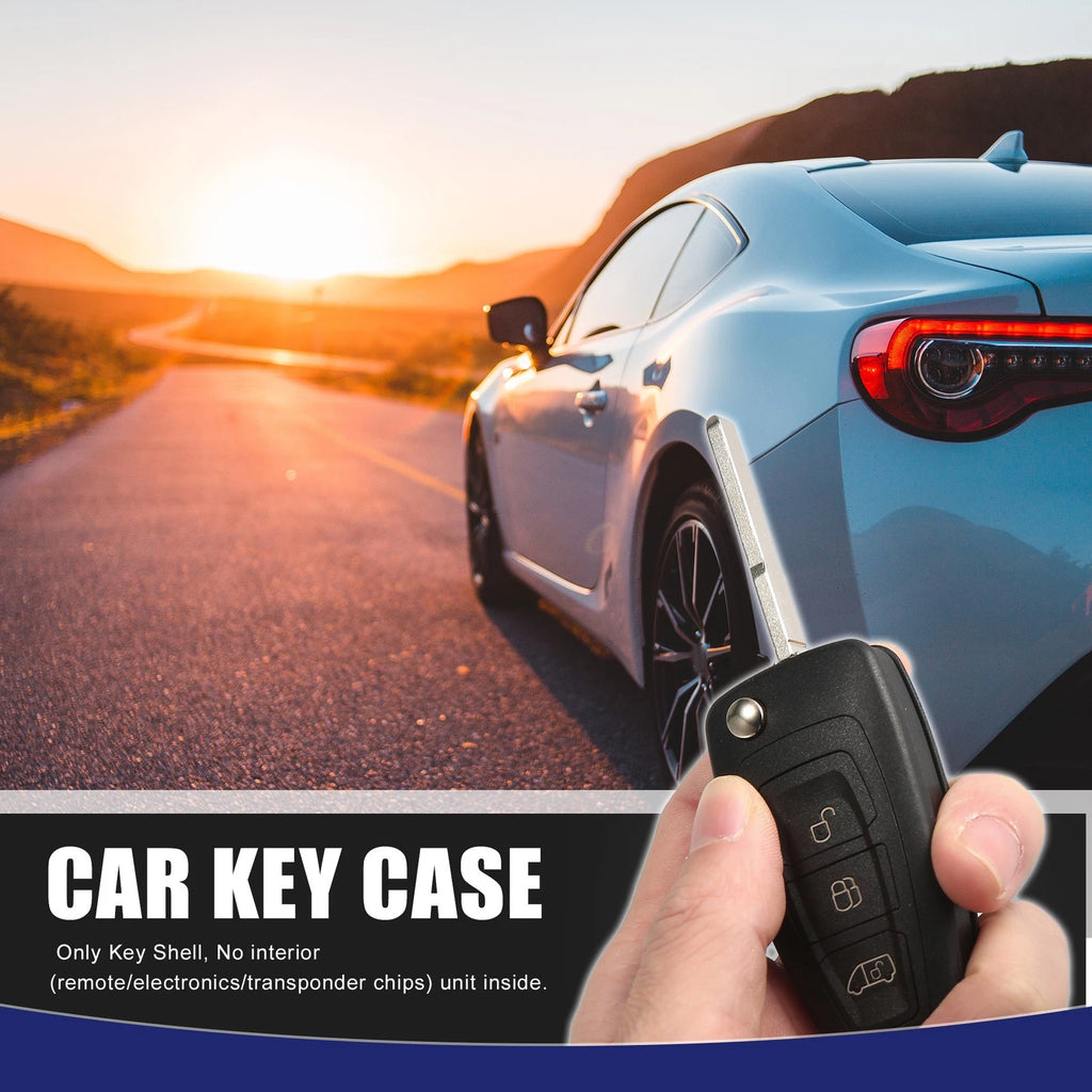 Key Fob Case Shell Replacement for Ford Transit Custom (2014–2023)