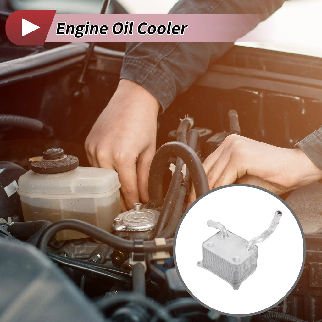 Engine Oil Cooler for Audi A6 (2005–2006) Replacement Transmission Cooler 1pc