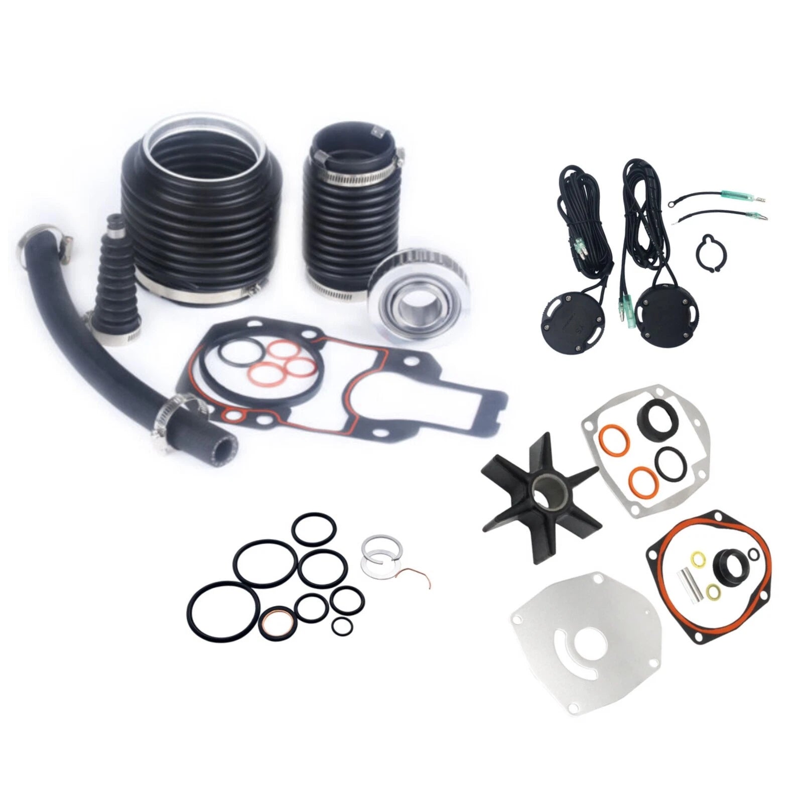 Transom Seal Bellows Kit for MerCruiser Alpha One Gen 2 (30-803099T, 47-43026Q06)