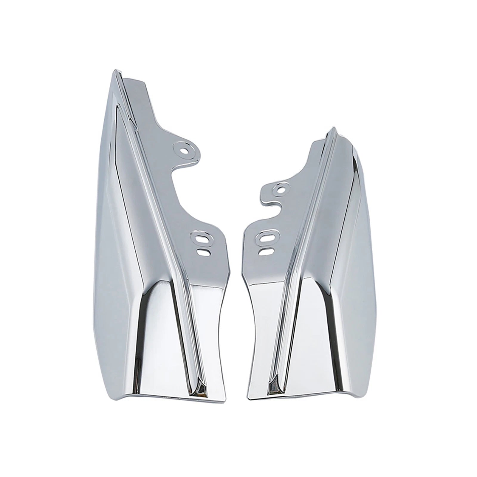 Chrome Mid-Frame Air Deflectors for Harley Electra Glide (2001–2008)