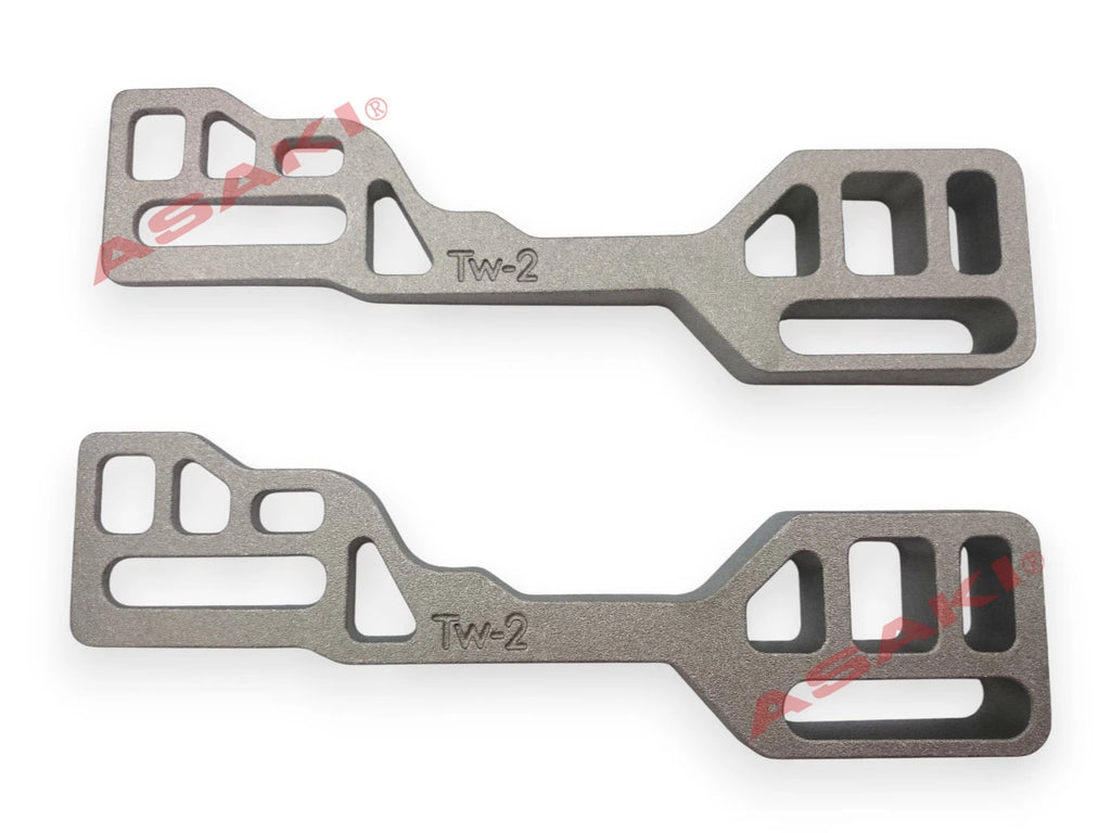 Transom Wedges TW-2-DP Pair for All Brands 4-Bolt Patterns
