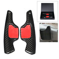 2pcs Carbon Fiber Steering Wheel Shift Paddle Extension for Ford Taurus (2010–2019)