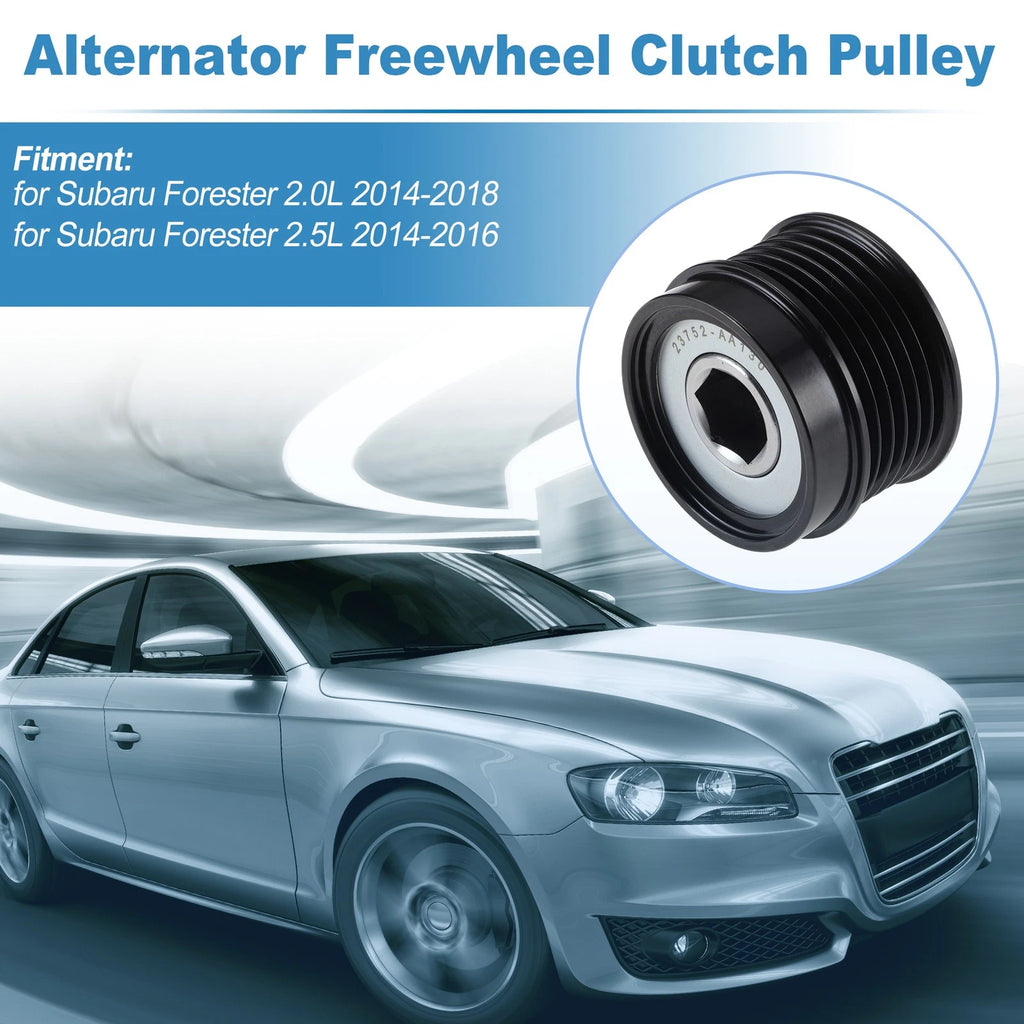 Alternator Freewheel Clutch Pulley Replacement for Subaru Forester 2.0L (1999–2005)