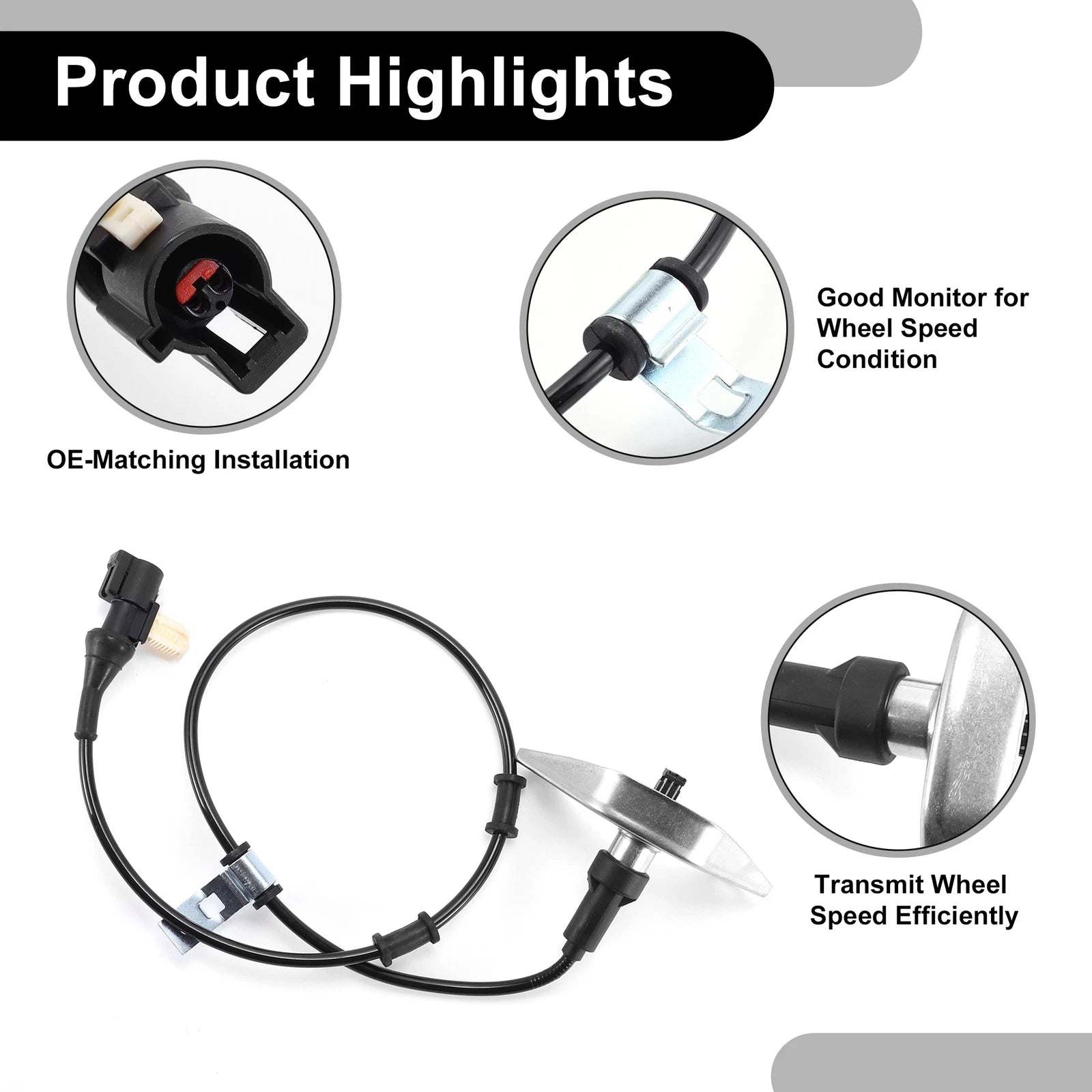 ABS Wheel Speed Sensor No. 6C2Z2C205BA for Ford E-250 (2005–2007)