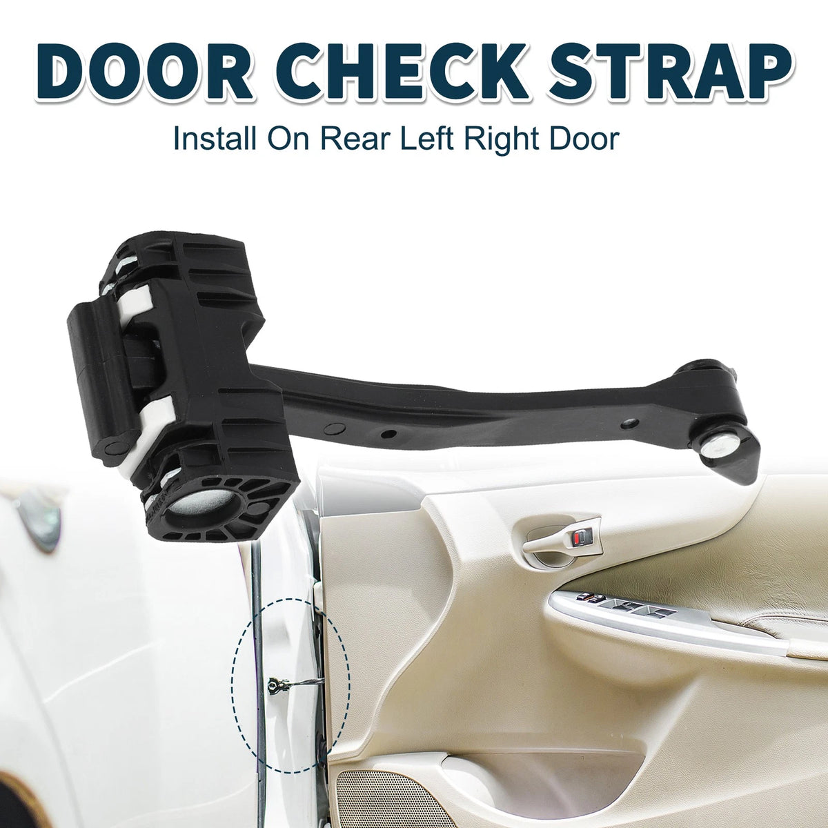 Door Check Strap Stopper Limiter Front Right for Audi Q5 (2013–2017)