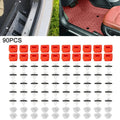 90pcs Car Moulding Panel Retainer Clips for