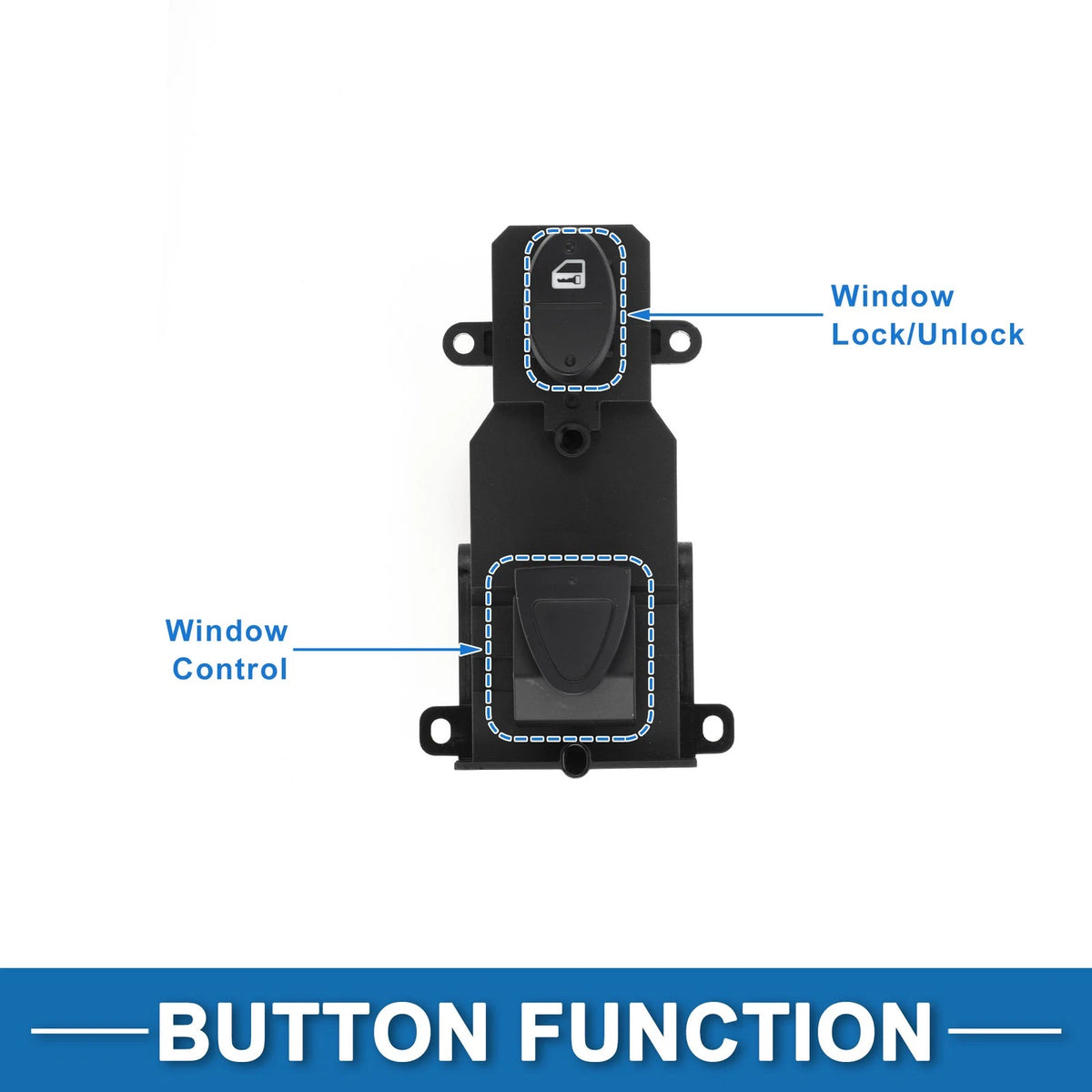 Front Side Power Window Switch for Honda Civic (2006–2011) No. 35760SNAA14